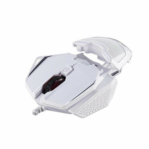 Mad Catz Rat 1+ - Blanc