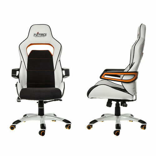 Nitro Concepts E220 Evo - Blanc / Orange