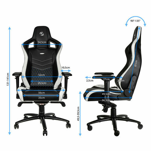 Noblechairs Epic - SK Gaming Edition - Noir / Blanc