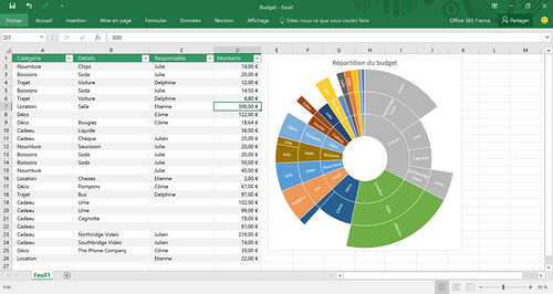 Microsoft Office Famille et Etudiant 2016, 1 Licence