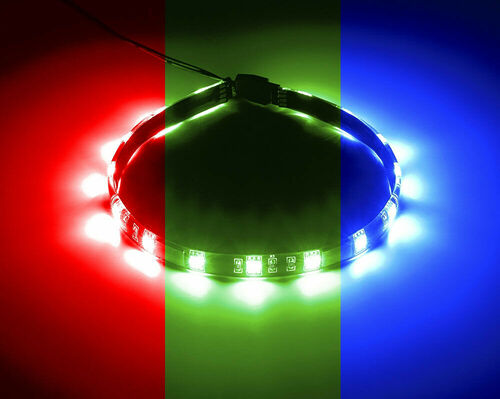 Bande LED CableMod WideBeam Magnetic, 30 cm, RGB