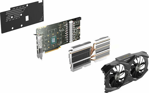 Zotac GeForce GTX 1070 Ti AMP!, 8 Go