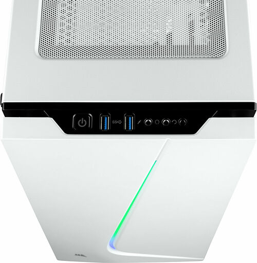 Corsair Carbide SPEC-06 RGB Tempered Glass - Blanc