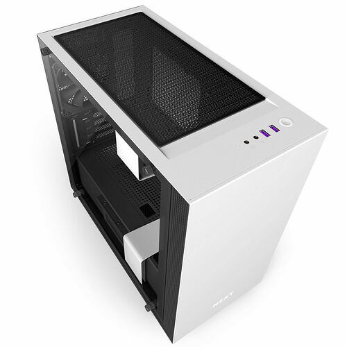 NZXT H400i, Blanc mat/Noir