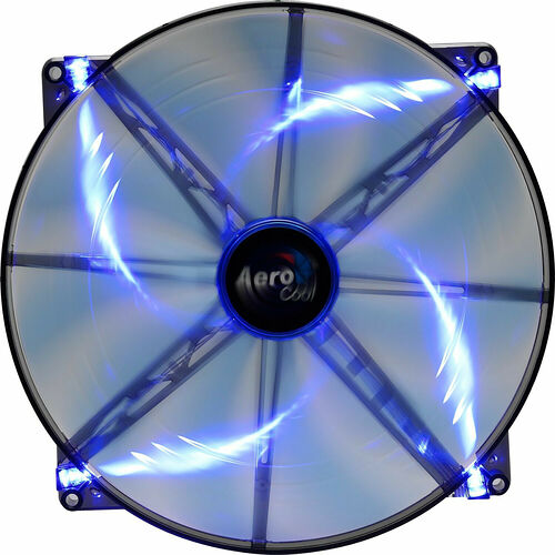Aerocool Silent Master, 200 mm (LED Bleues)