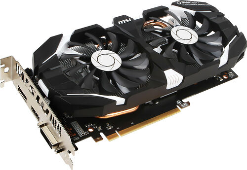 MSI GeForce GTX 1060 6GT OCV1, 6 Go