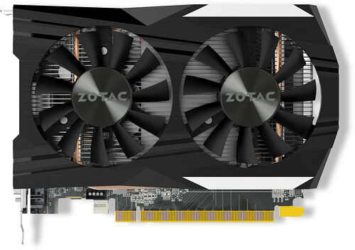 Zotac GeForce GTX 1050 Ti OC, 4 Go