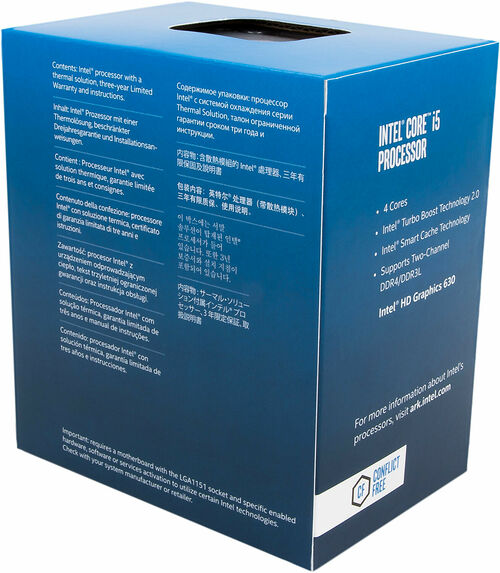 Intel Core i5-7600 (3.5 GHz)
