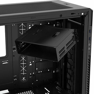 Phanteks Enthoo Pro M Tempered Glass - Satin Black