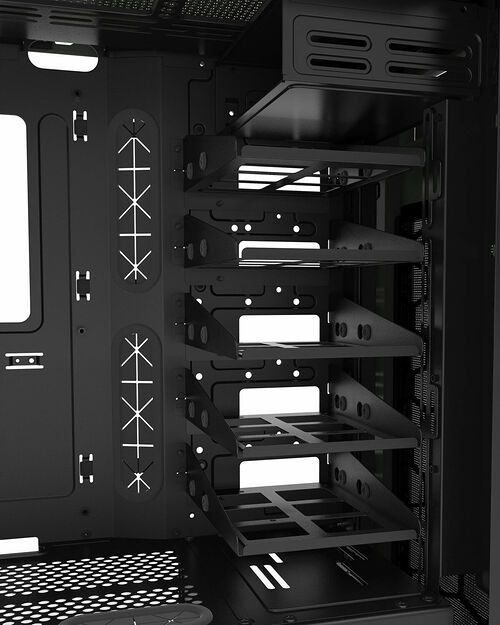 Phanteks Enthoo Pro M Tempered Glass - Satin Black