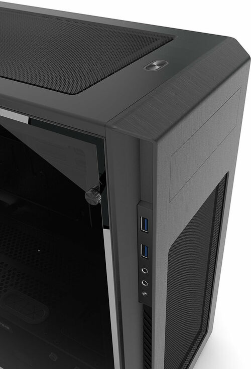Phanteks Enthoo Pro M Tempered Glass - Satin Black