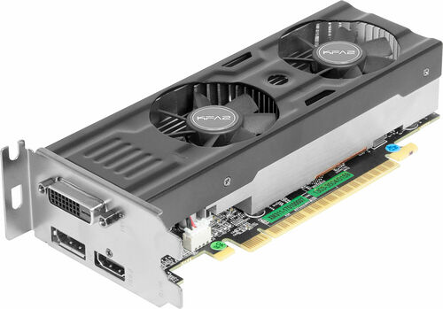 KFA2 GeForce GTX 1050 Ti OC LP, 4 Go