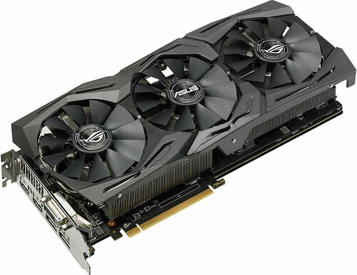 Asus Radeon RX 580 ROG STRIX TOP, 8 Go