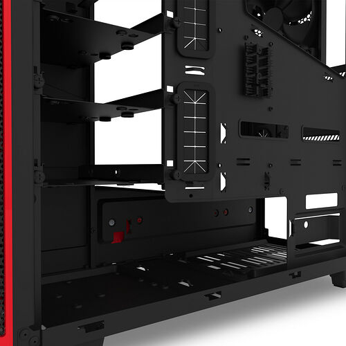 NZXT H440 New Edition, Noir/Rouge