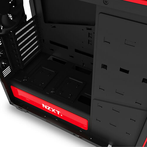 NZXT H440 New Edition, Noir/Rouge