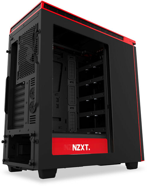 NZXT H440 New Edition, Noir/Rouge
