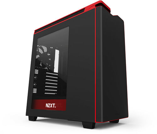 NZXT H440 New Edition, Noir/Rouge