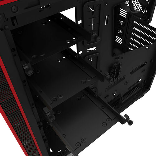 NZXT H440 New Edition, Noir/Rouge