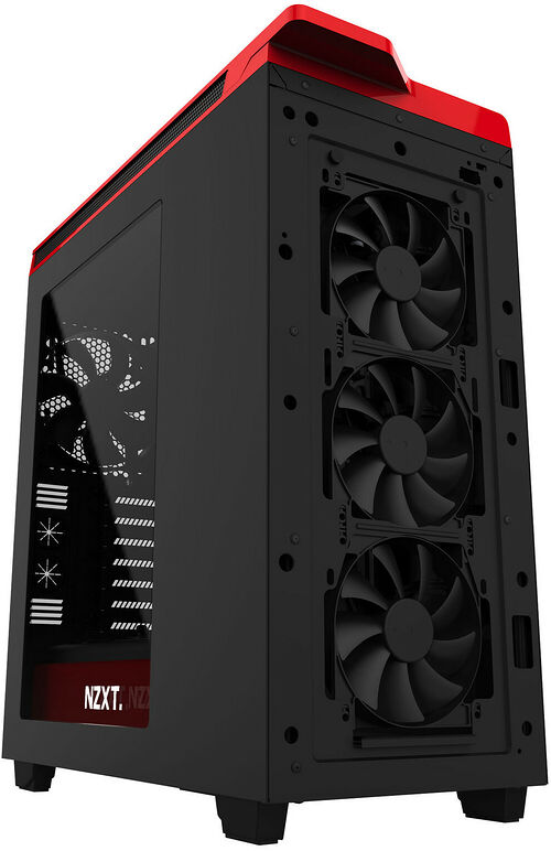 NZXT H440 New Edition, Noir/Rouge