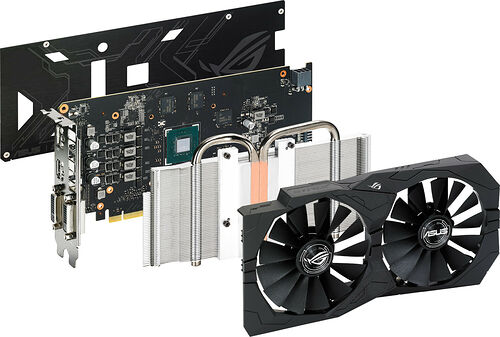 Asus GeForce GTX 1050 Ti ROG STRIX OC, 4 Go