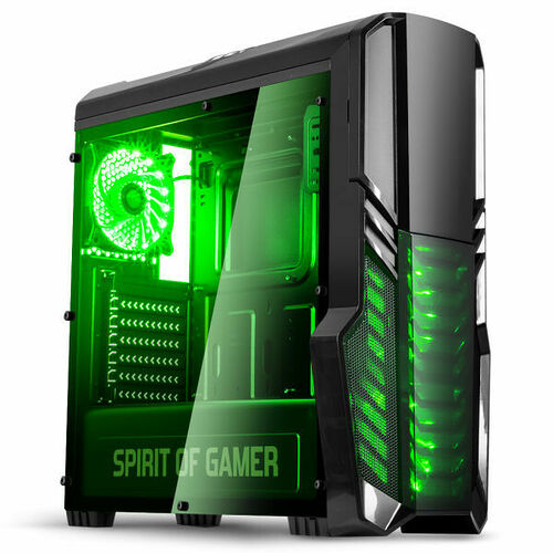 Spirit of Gamer Rogue II (LED Vertes)