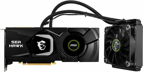 MSI GeForce RTX 2080 SEA HAWK X, 8 Go