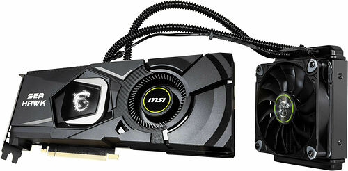 MSI GeForce RTX 2080 SEA HAWK X, 8 Go