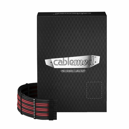 CableMod PRO ModMesh C-Series AXi, HXi & RM - Noir / Rouge sang