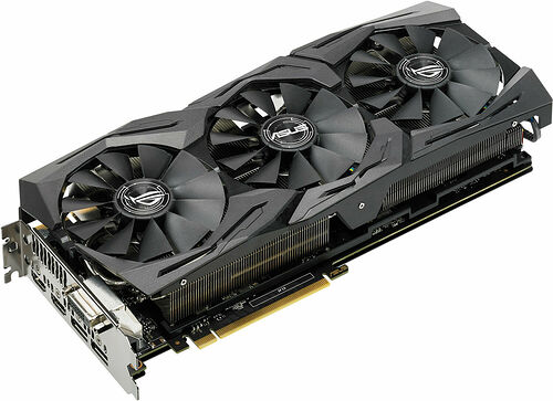 Asus GeForce GTX 1080 ROG STRIX OC 11 GBPS, 8 Go