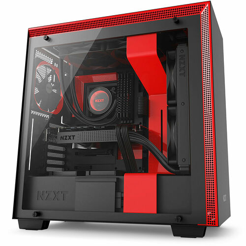 NZXT H700 - Noir mat/Rouge