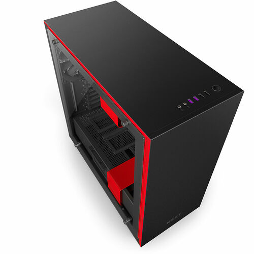 NZXT H700 - Noir mat/Rouge
