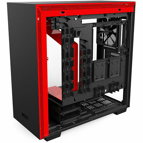 NZXT H700 - Noir mat/Rouge