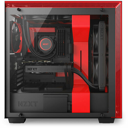 NZXT H700 - Noir mat/Rouge