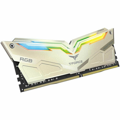 DDR4 T-FORCE Night Hawk Legend RGB Gold - 16 Go (2 x 8 Go) 3466 MHz - CAS 16