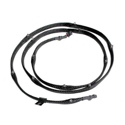 Câble LED gainé, 12 LED, 1m, Vert, NZXT