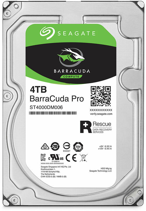 Seagate BarraCuda Pro 4 To