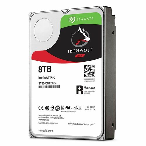 Seagate IronWolf Pro, 8 To