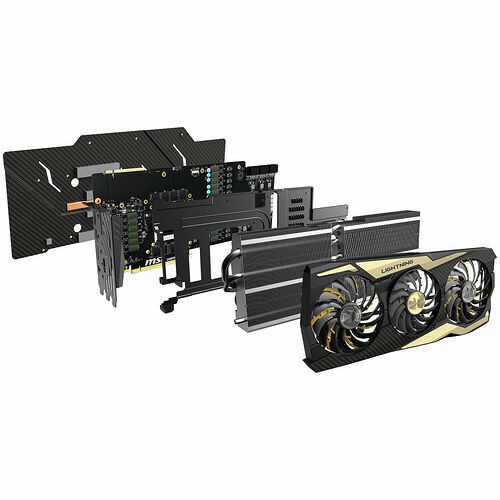 MSI GeForce RTX 2080 Ti LIGHTNING Z, 11 Go