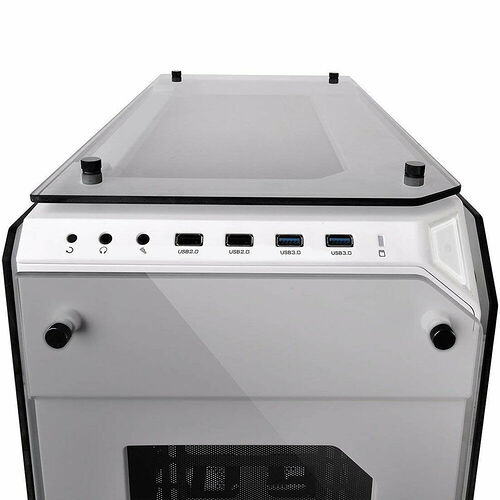 Thermaltake View 71 TG Snow Edition  - Blanc