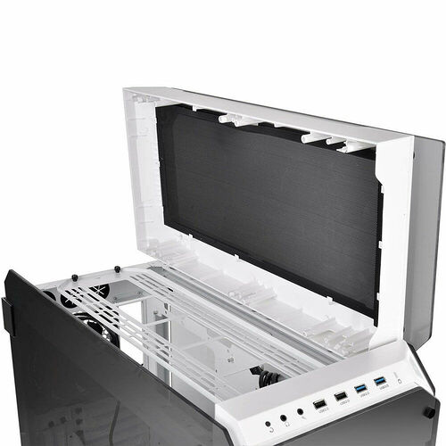 Thermaltake View 71 TG Snow Edition  - Blanc