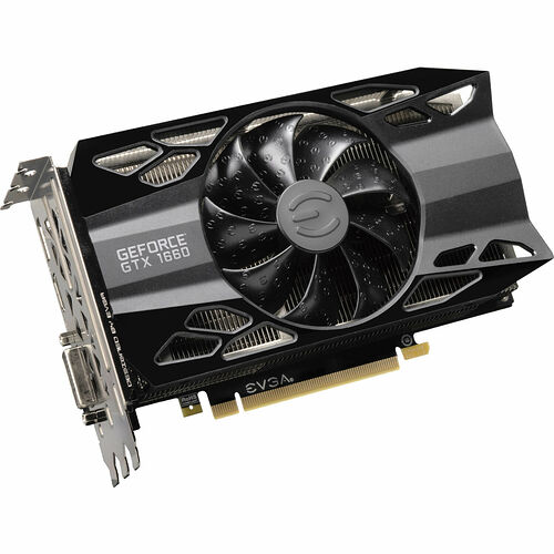 EVGA GeForce GTX 1660 XC BLACK GAMING