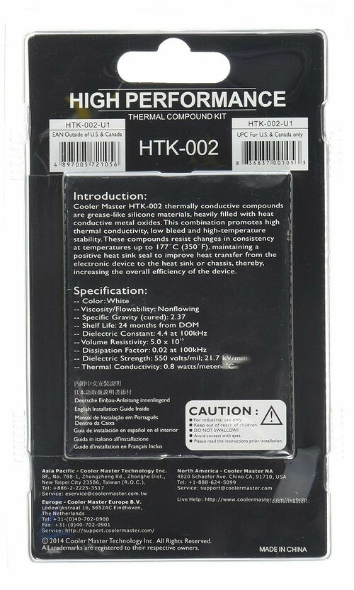 Cooler Master High Performance - 3 g