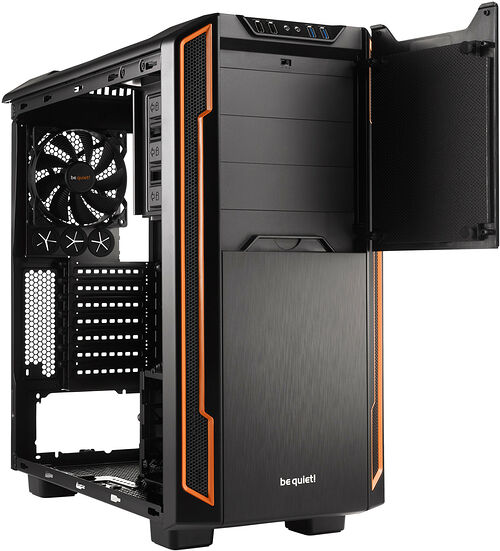 be quiet! Silent Base 600 - Noir/Orange