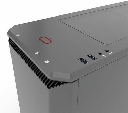 Phanteks Eclipse P400S (Silent Edition) Tempered Glass - Anthracite Grey