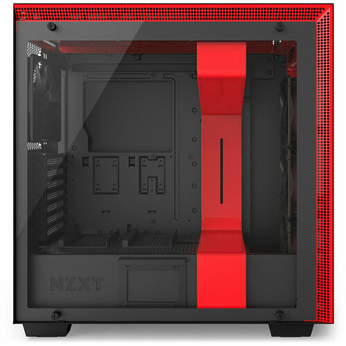 NZXT H700i - Noir mat/Rouge