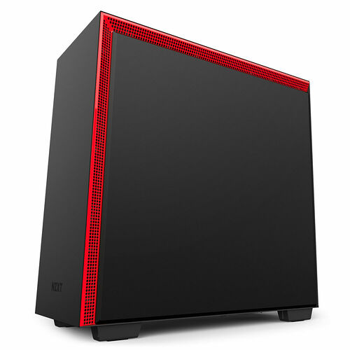 NZXT H700i - Noir mat/Rouge