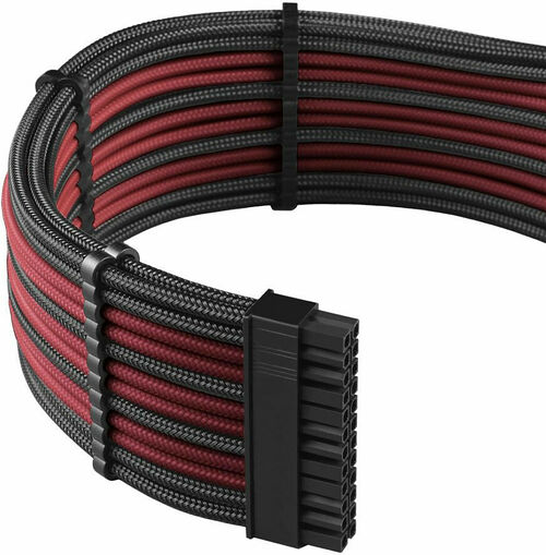 CableMod PRO ModMesh Cable Extension Kit - Noir / Rouge sang