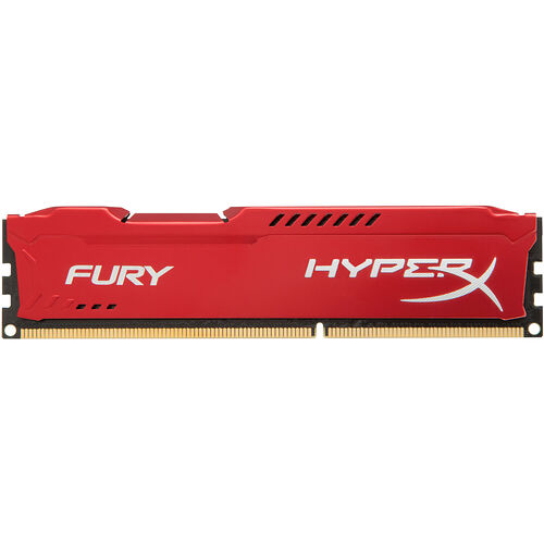 DDR3 HyperX Fury Red - 8 Go (2 x 4 Go) 1600 MHz - CAS 10