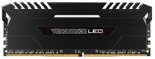 DDR4 Corsair Vengeance LED, Noir, 16 Go (2 x 8 Go), 3000 MHz, CAS 15