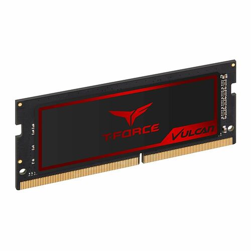 SO-DIMM DDR4 T-FORCE Vulcan - 16 Go (2 x 8 Go) 2666 MHz - CAS 18